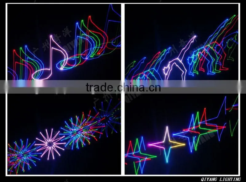 Hottest sell ILDA 2D 3D animation 1w rgb laser