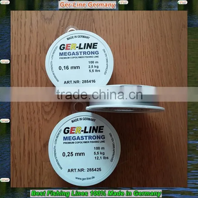 100M best fishing line made in Germany high-quality with moderate price 0.08-2.0mm