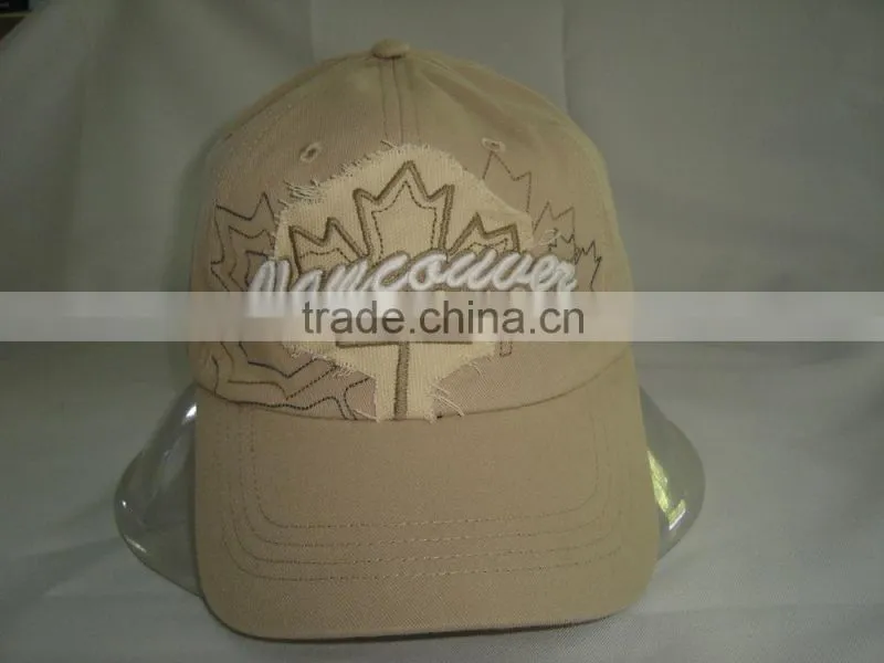 hot sale new design 6 panel baseball cap