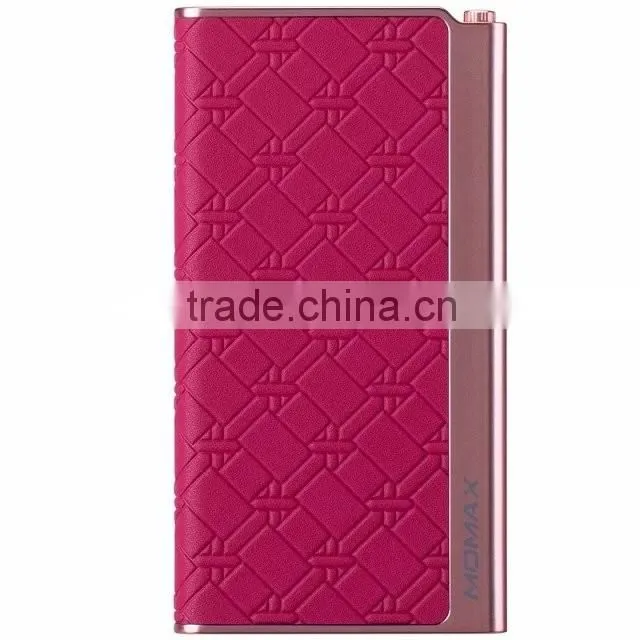 Momax MFI Luxury Power Bank for Universal Mobile Phone Elite Series Quick Charging 5000mAh External Battery TB-0300