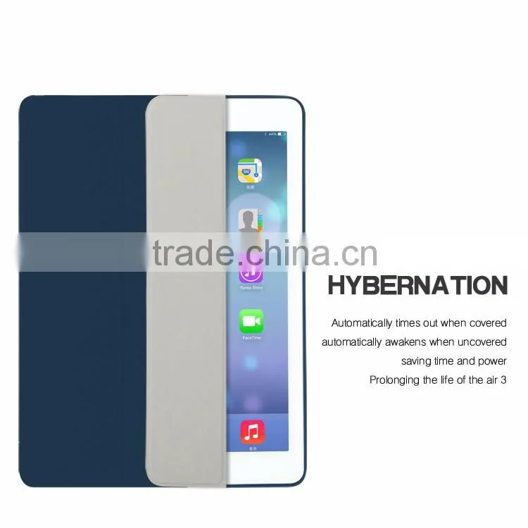 BASEUS For iPad Pro 9.7 Terser Series 3 Folding Leather Case Luxury Business PU Leather Case With Stand For iPad Pro 9.7 TB-0343