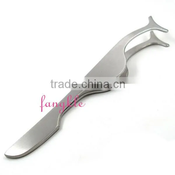 Good quality metal eyelash extension tweezers , eyelash tweezers