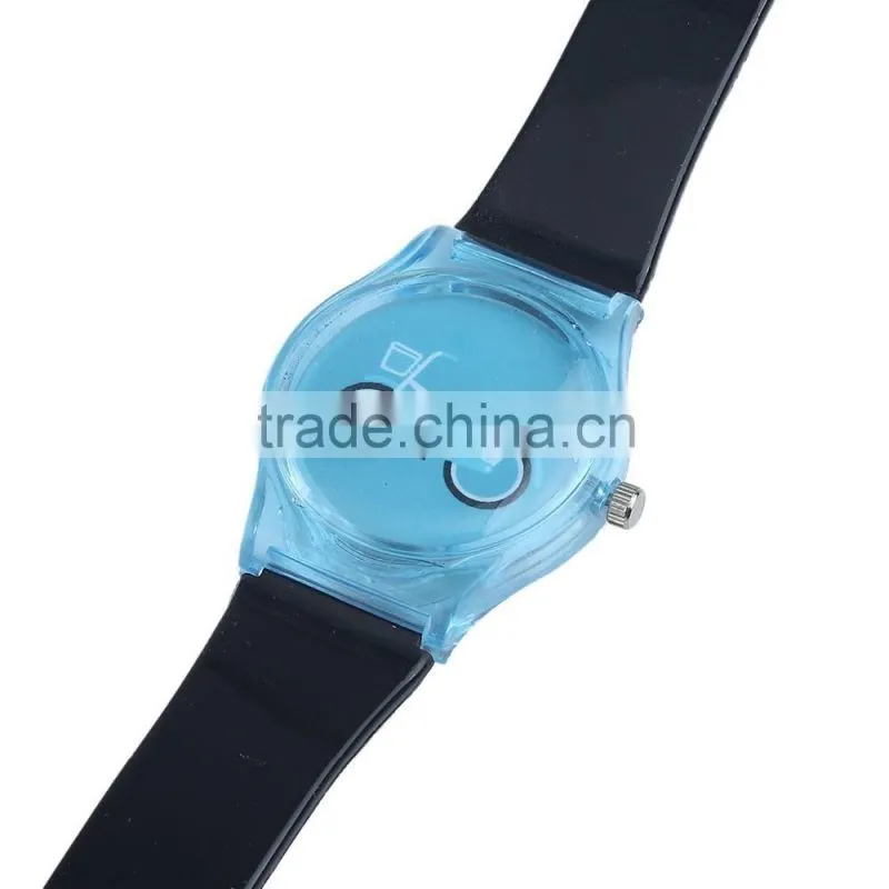 ZHONGCHEN 2618 Summer Cartoon Bicycle Male and Female Silicone Watch Fashion Women Dress Wristwatch Analog Casual Quartz Watch R