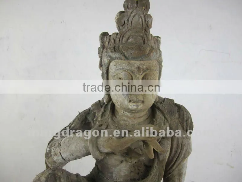 chinese antique furniture tune wood buddha