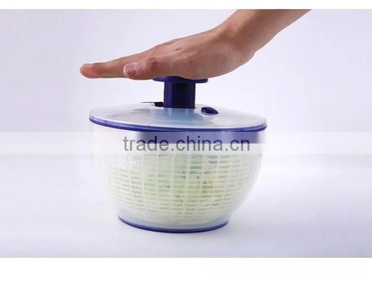 PP+TPR 20.7*13*13 Kitchen tools plastic salad spinner/vegetable spinner/salad maker/food dehydrator