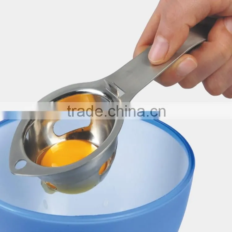 S/S 17*7*3.5 Kitchen tools egg white filter and egg processor/egg separator