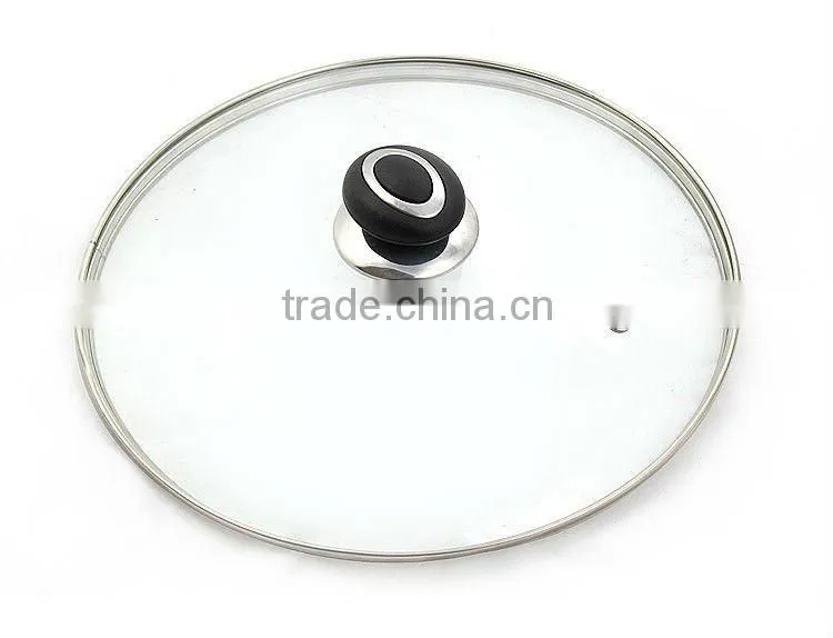 Tempered glass pot lid