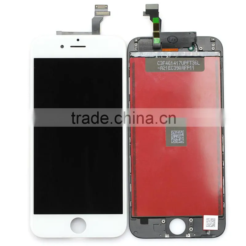 Trade Assurance copy lcd + touch screen + frame unlocked digitizer for iphone 6 refurbished