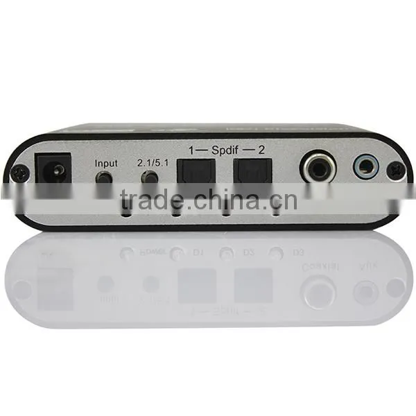 Digital DTS AC3 Optical to Stereo Surround Analog HD 5.1 Audio Decoder