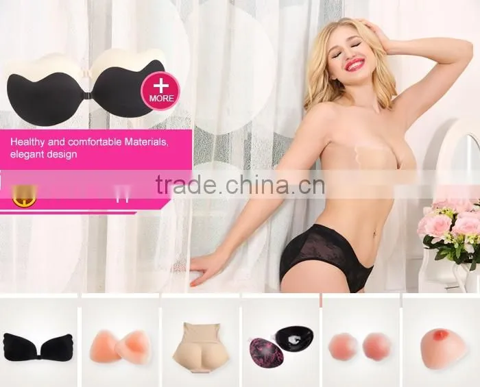 Sexy Hot Push Up Bra Silicone Bra Seamless Bra