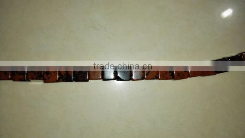 Factory Wholesale 4mm/ 6mm/8mm/10mm/12mm Natural Assorted Loose Gemstone Cube Beads