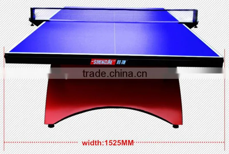 ISO9001 HALL BIG RAINBOW PINGPONG TABLE TENNIS TABLE
