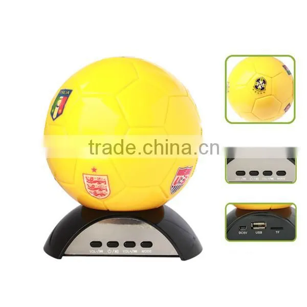 World Cup Souvenir fm radio usb sd card reader speaker (NT-FS001)