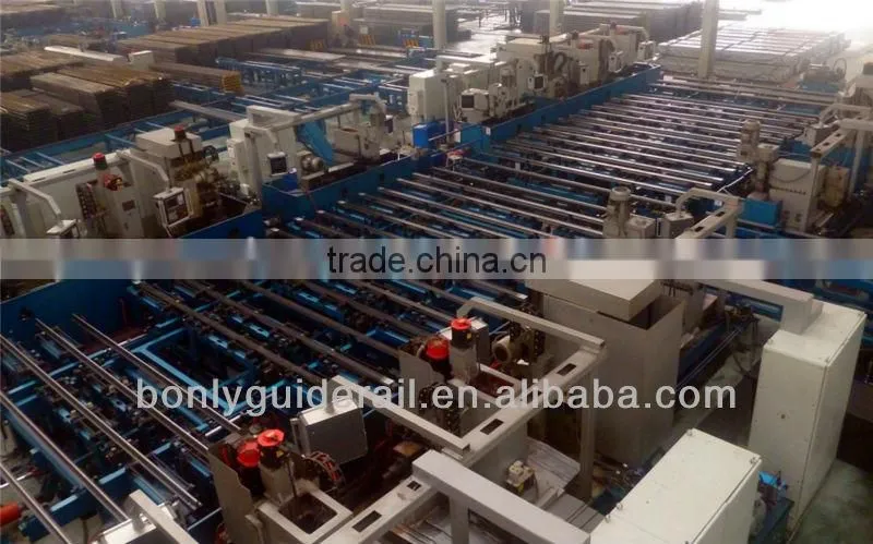 China Bonly T70B Machined Elevator Guide Rail