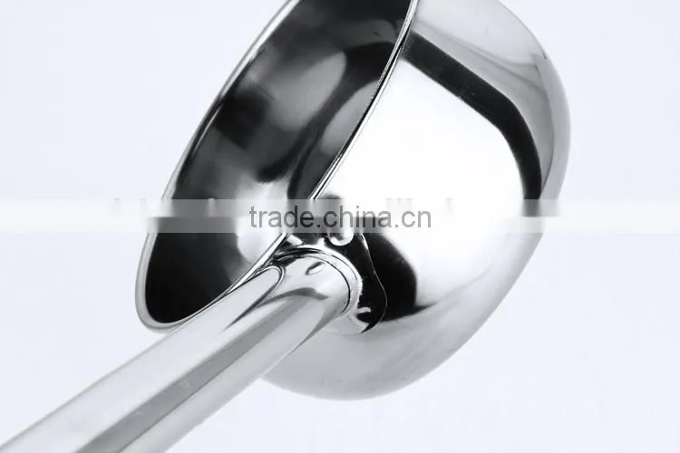 modern kitchen designs stainless steel long handle soup ladle