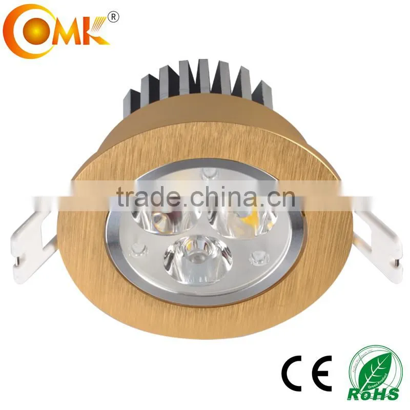 Modern home lighting 1w 9w bridgelux warm white led china ceiling lights
