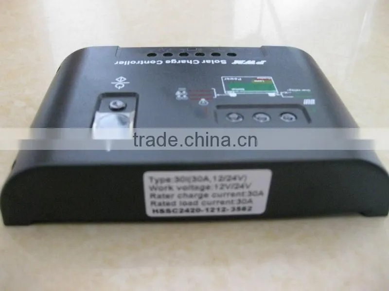 10A 20a 30A PWM LED solar charge controller street light solar charge controller