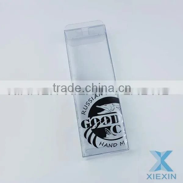 clear custom pvc packaging boxes for candles