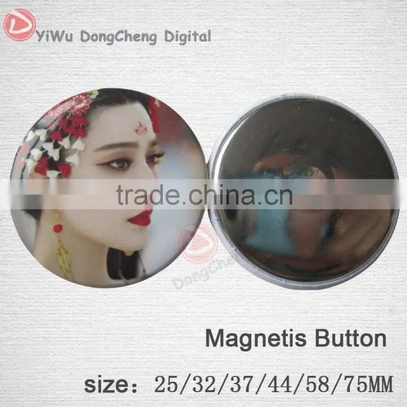 New Pro 1-3/4"44MM Badge bouton Making Machine + Circle Cutter+Magnetic button+pin button 44MMbadge Package