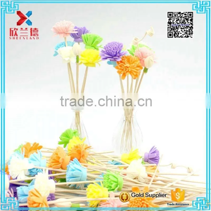 beautiful handmade sola wood flower diffuser wholesale