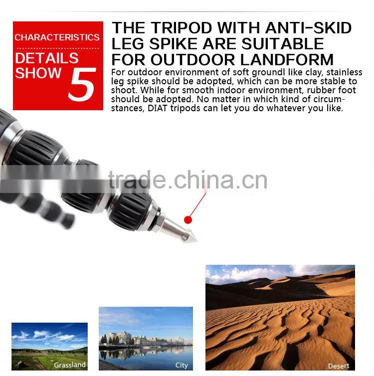AM-254A&PH-10 photography props gopro mount Mini Tripod