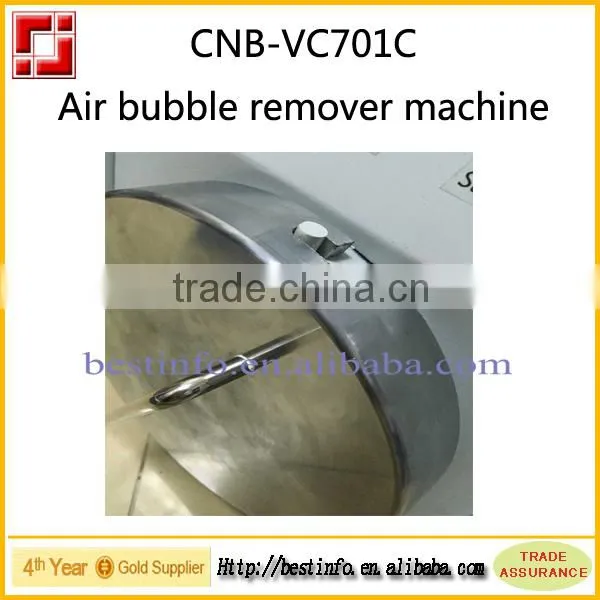 Mobile phone air bubble remover machine