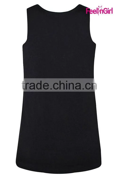 In-Stock Items Supply Type Summer New Design Print Tank Top