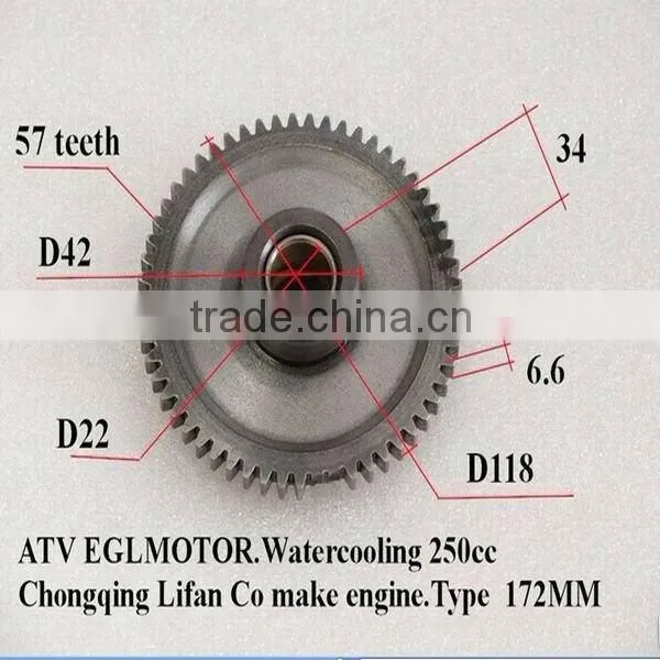 250cc water cooling ATV starter cluth