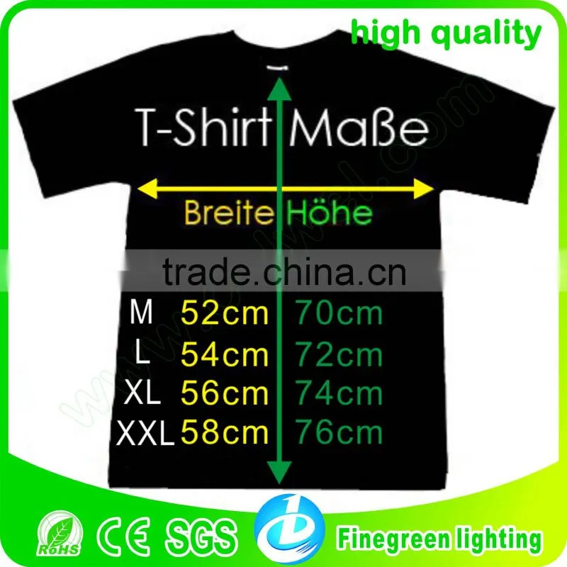 china led shirt.china high quality of led shirt panel