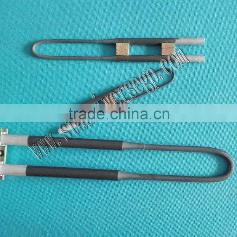 Hot sale U type high temperature Molybdenum Disilicide heating elements for lab muffle furnace