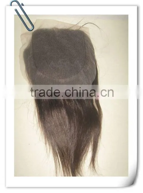 high quality human hair top closure lace closure