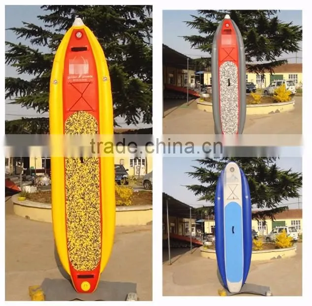Manufactures three chambers inflatable paddle surf board