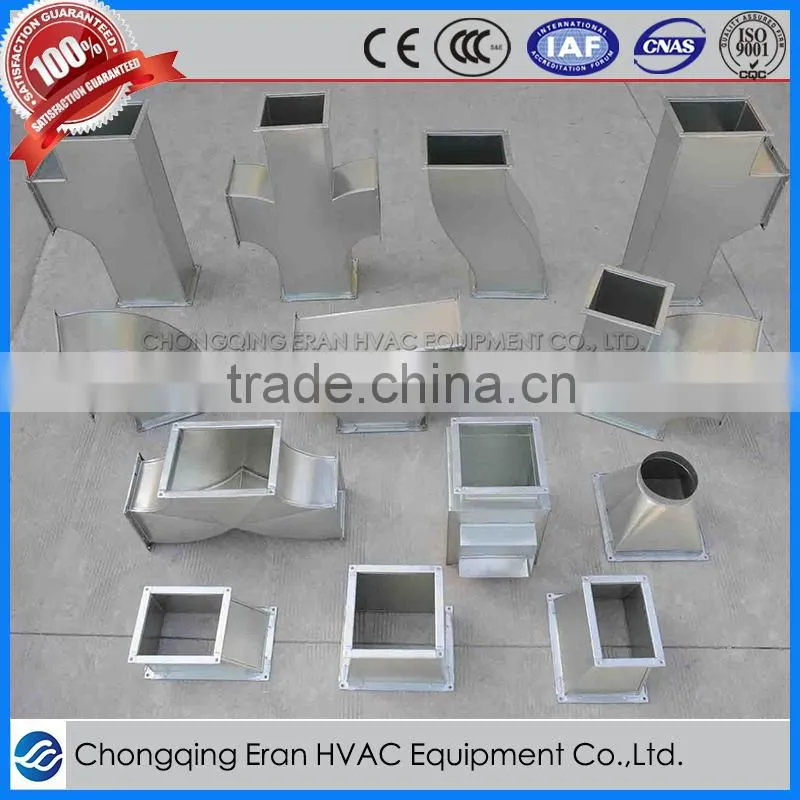 Galvanized steel corner connector air conditioner hot air duct
