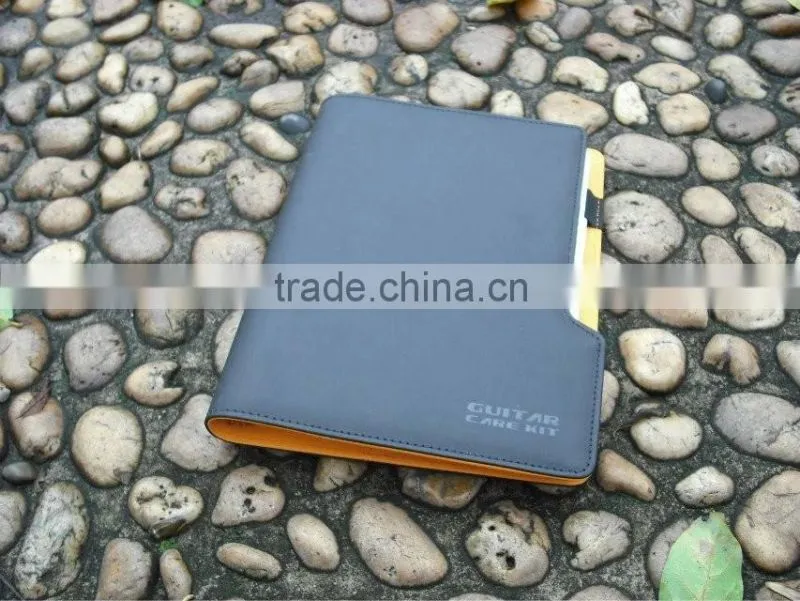 Portfolio Organizer File Folder, Leather Cover Agenda Folder