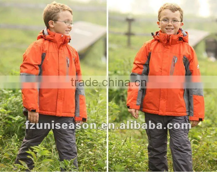 3 in 1 Winter Waterproof Kids Clothes For Outdoor Sport