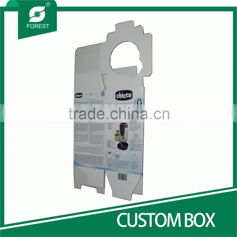 RECYCLED PAPERBOARD CUSTOM BOX FOR TIN PACKAGING