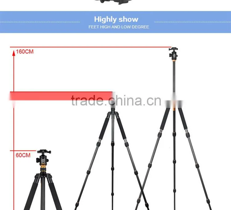 QZSD-Q476 Beike profoto tripod camera for professional tripod for All Cameras Camcorders OBO weifeng sirui camera tripod stand