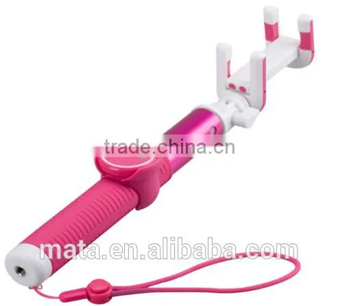 Portable Extendable Monopod Handheld Selfie Stick with Bluetooth Selfie Sticks