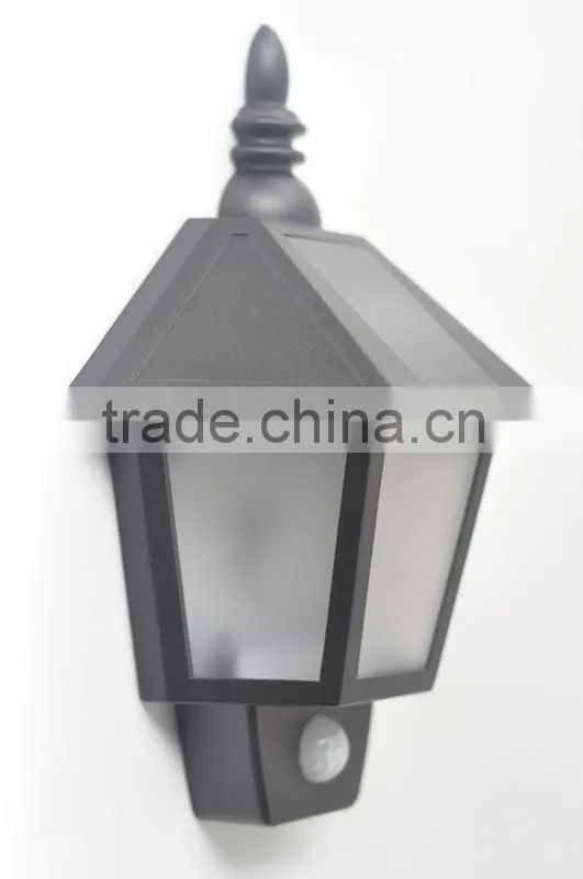 Led Waterproof Solar led eyelid wall mounted indoor+outdoor deck solar stickable led lawn garden lamp light