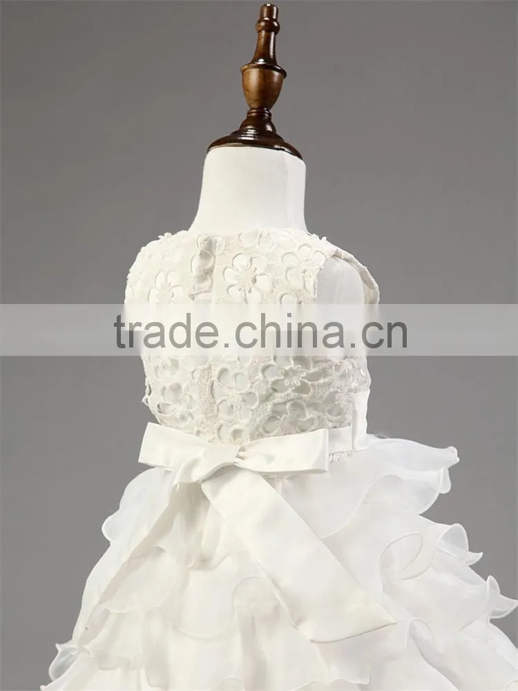 Fashion latest children frocks designs fancy girls boutique free prom dress TR-WS02
