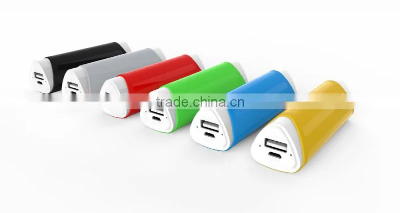 2600mah Square Shape power bank portable external battery charger