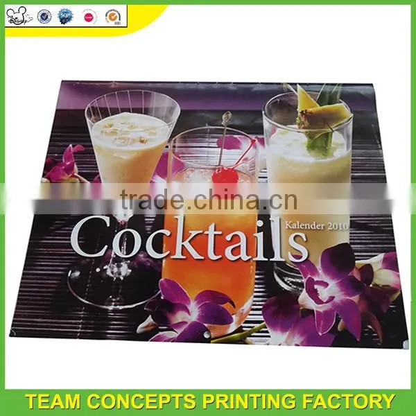 Companies promotion wall calendar printing