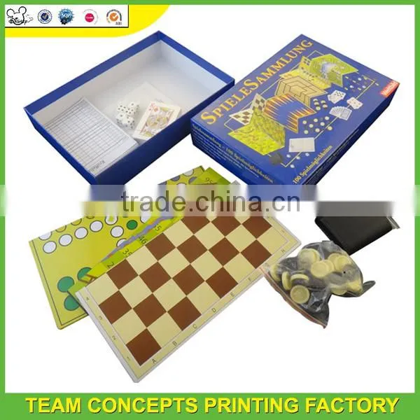 Custom board game card production printing