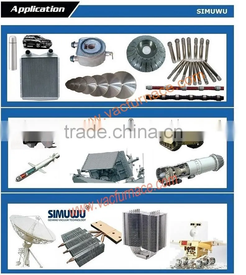 Three chamber vacuum brazing furnace