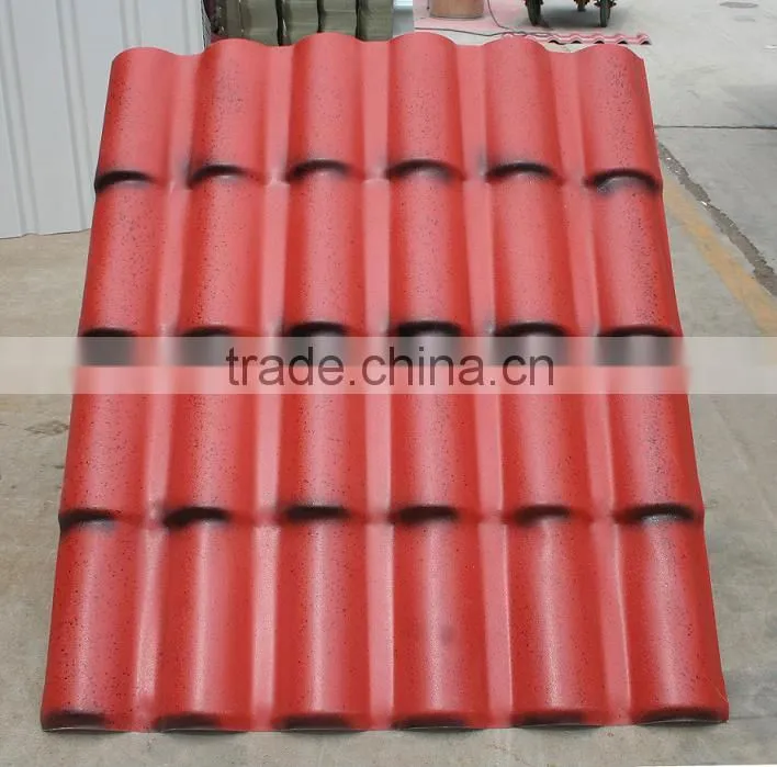 Color lasting roofing sheet roman tile