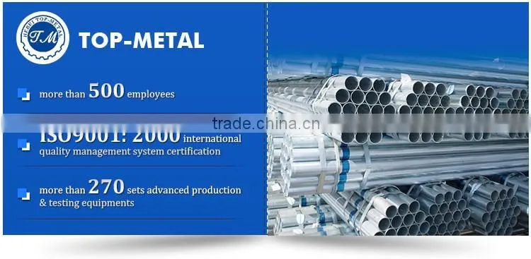 hot rolled erw carbon steel galvanized welded pipe