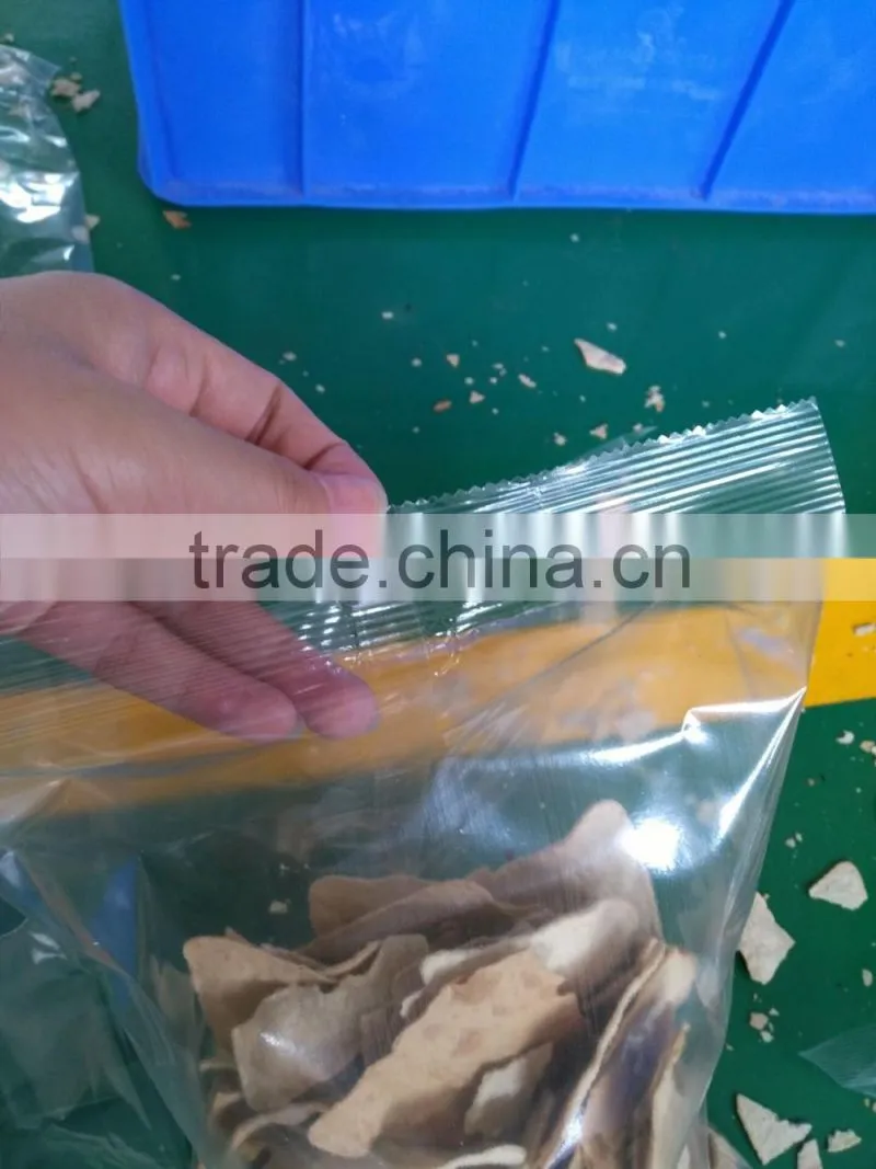 full automatic puff food snacks chips weighting and packing machine