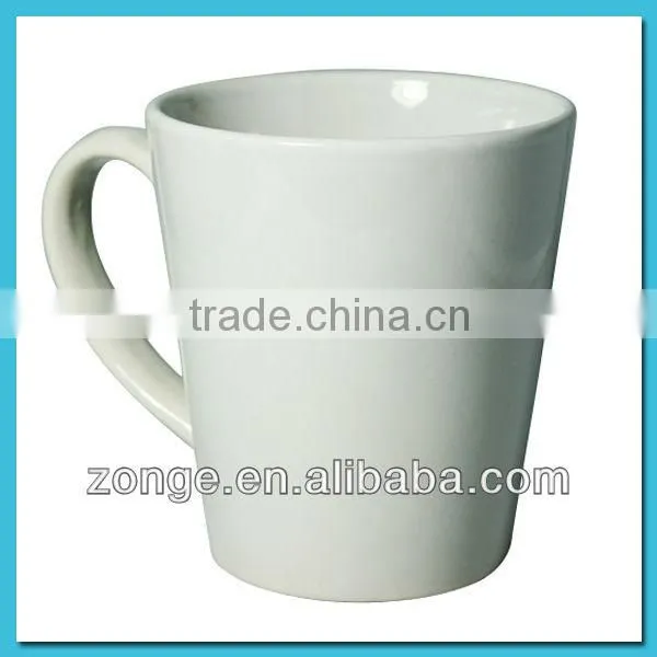 12oz Latte Cone Shape Mug Sublimation Wholesaler