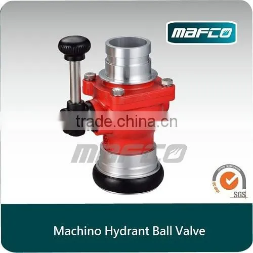 2.5 machino fire hydrant ball valve for fire fighting equipent fire hydrant valve