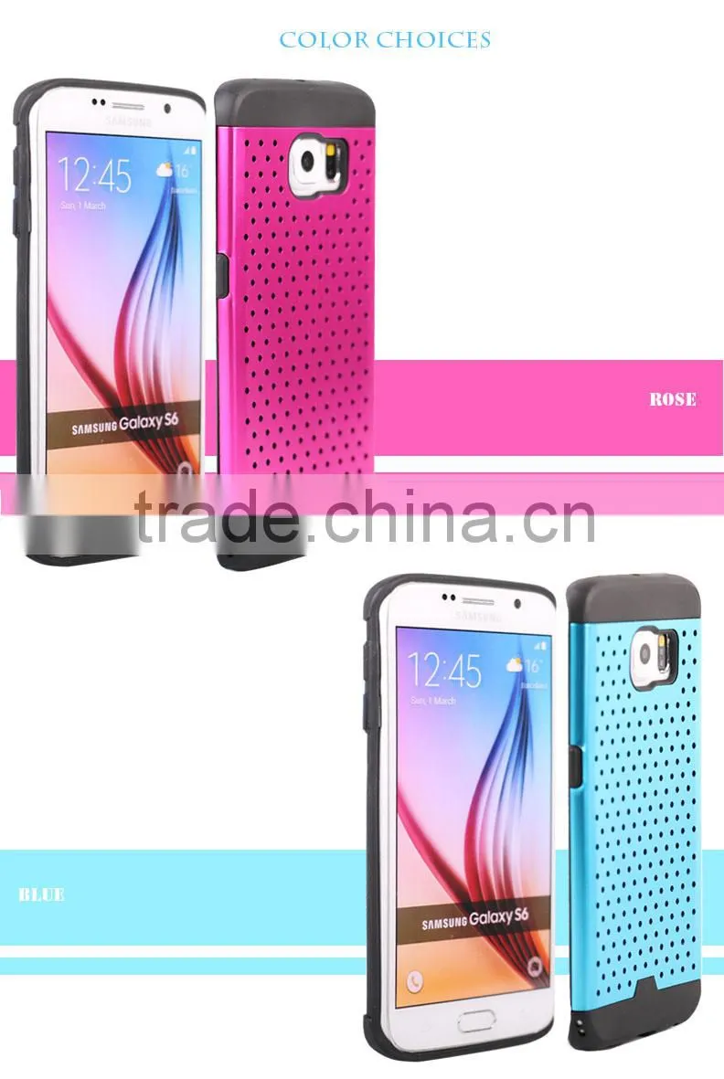 new hot selling products aluminium phone case for samsung galaxy S6 aluminum metal bumper case